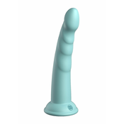 Pipedream Dillio Platinum Slim Seven 7 Platinum Silicone Dildo Green