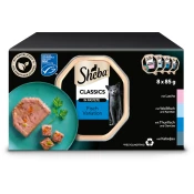 Classics - ribje različice v pašteti, 8 x 85g