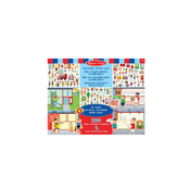 Melissa & Doug nalepke večkratno uporabne z podlago - mesto