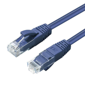 Omrežni kabel CAT6A UTP 0.5m moder LSZH