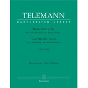 TELEMANN:CONCERTO IN G-DUR TWV 51:G9 VIOLA AND PIANO