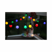 Šareni rasvjetni LED lanac pogodan za vanjsku uporabu,Best Season Party, 20 lampica