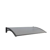 IWHOME Nadstrešek za vhod ARTEMIS B-C 150x80cm - UV odporen polikarbonat