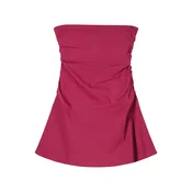 Bershka Obleka burgund