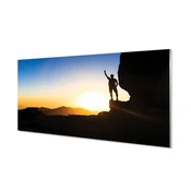 tulup.si Zidna obloga za kuhinju West gora človek 140x70 cm
