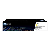 HP 117A rumena originalna laserska kartuša s tonerjem