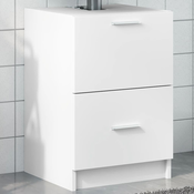 Ormaric za umivaonik bijeli 40 x 37 x 59 cm konstruirano drvo