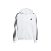 ADIDAS SPORTSWEAR Športna jopa na zadrgo črna/bela