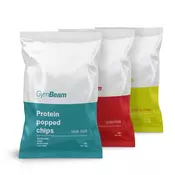 GYMBEAM Proteinski chips 7 x 40 g morska sol
