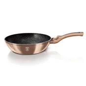 Berlingerhaus Wok z marmorno površino, 30 cm, Rosegold Metallic Line