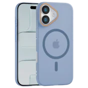 Matte Color MagSafe maska za iPhone 16 – plava