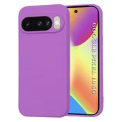 Silikonski ovitek Techsuit SoftFlex za Google Pixel 10/10 Pro - vijoličen