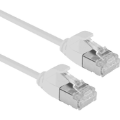 ROLINE Roline 21153305 RJ45 omrežni kabel\, Patch kabel CAT 6a U/FTP 2.00 m siva 1 kos, (20630793)