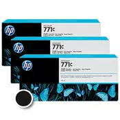 B6Y37A - HP 3-pack Cartridge No.771, Photo Black, 775ml