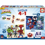 Educa Igralni komplet Spidey in njegovi neverjetni prijatelji 4v1