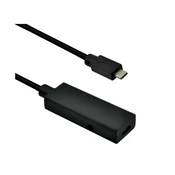 ROLINE kabel USB 3.2 Gen 2, produžni kabel, USB-C - USB-C, M/Ž, 5 m, crni 12.04.1105-5