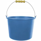 GRADBENIŠKO VEDRO 12L MODRO MOČNO FLEKSIBILNO