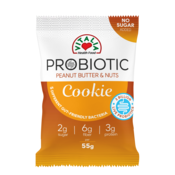 Vitalia Probiotic Kolacic, Kikiriki puter i jezgasto voce, Preliven mlecnom cokoladom, 55g