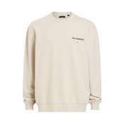 AllSaints Sweater majica ACCESS, taupe siva / crna