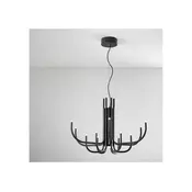 Ondaluce - LED prigušiva luster na sajli NOUVEAU LED/35W/230V pr. 78 cm crna