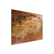 shumee STEKLENA REZALNA DESKA 52x40 BRICK