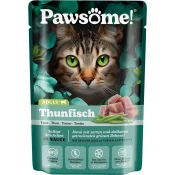 Pawsome! Mokra mačja hrana Adult - tuna - 85 g