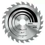 BOSCH List kružne testere Optiline Wood 165 x 30;20 x 2.6 mm. 36