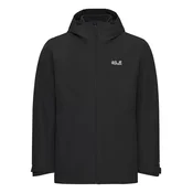 JACK WOLFSKIN Zunanja jakna Stonetrail črna