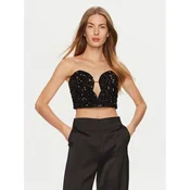 Bardot Top Eleni 59112TB2 Črna Slim Fit