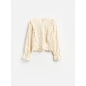 Reserved - Pamucna bluza sa ažurnim uzorkom