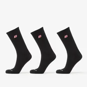Nogavice New Balance Red Patch Logo Crew Socks 3-Pack Black M