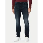 HUGO Jeans hlače 708 50568115 Mornarsko modra Slim Fit
