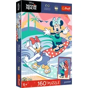 Trefl - Puzzle Minnie Mouse: Lepa miška + plakat - 160 kosov