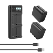 Komplet baterije in polnilnika SmallRig NP-F970 3823