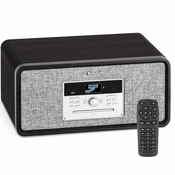 Auna Bella Ann, stereo sistem, gramofon, radio DAB+/UKW, USB, bluetooth (TTS14-Bella Ann BK)