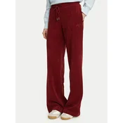 Guess Jeans Spodnji del trenirke W6BB05 K5559 Bordo rdeča Regular Fit
