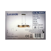 Lucande - LED Zatemnitveni lestenec na vrvici MARIJA LED/24W/230V