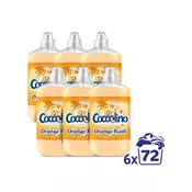 Coccolino Orange Rush mehčalec, 6x1800ml