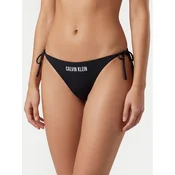 Calvin Klein Swimwear Spodnji del bikini LV00Q61220 Črna
