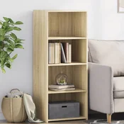 Vidaxl vidaXL Visoka omarica sonoma hrast 50x41x124 cm material na osnovi lesa