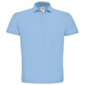 MAJICA KRATKI RUKAVI POLO B&C ID.001 180G SVIJETLO PLAVA XL