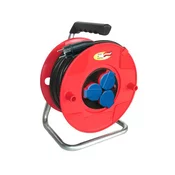 KOLUTNI PODALJŠEK 50m IP44 3x ŠUKO 3500W H05RR-F 3x1,5mm | Topdom