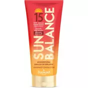 Farmona Sun Balance vodootporno mlijeko za sunčanje SPF 15 (Buriti Oil, Thermal Water, Vitamin D Activator) 150 ml