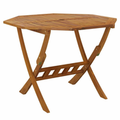 Sklopivi vrtni stol 90 x 75 cm od masivnog bagremovog drva