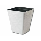 eoshop Pokrov za cvetlični lonec SAHARA plastika mat 29x29x34cm