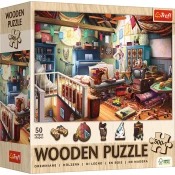 Trefl - Puzzle Zakladi na podstrešju leseni - 500 kosov