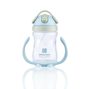 Kikkaboo Sippy Cup with a Straw skodelica s slamico 12 m+ Blue 300 ml