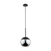 Lestenec na vrvici VOLDA 1xE27/60W/230V črn