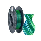 Filament 3DPower PLA svileni dvojni 1,75 mm modro/zelen 0,3 kg