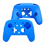Mekana silikonska zaštitna navlaka (maskica) za Switch 2 Pro kontroler - Plava